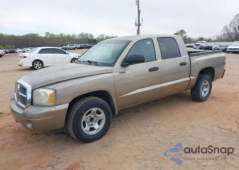 2006 Dodge Dakota Slt из США, поврежденный, VIN 1D7HE48K36S521122